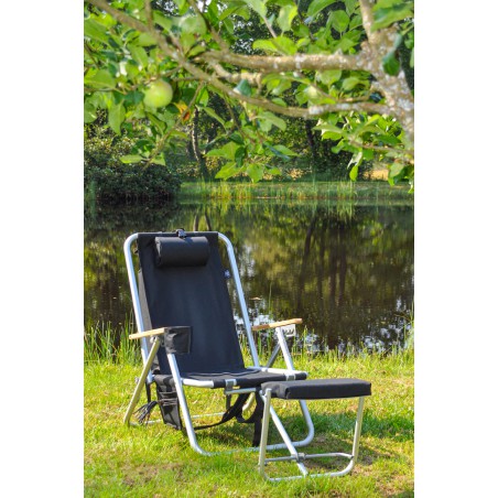 Roxy friluftsstol aluminium Fritab