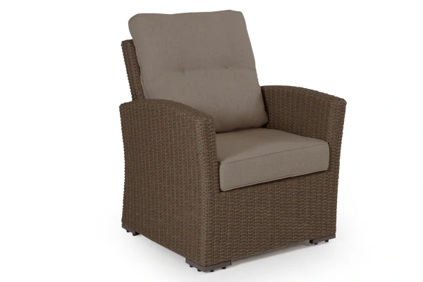 Ashfield fåtölj beige med dyna Brafab