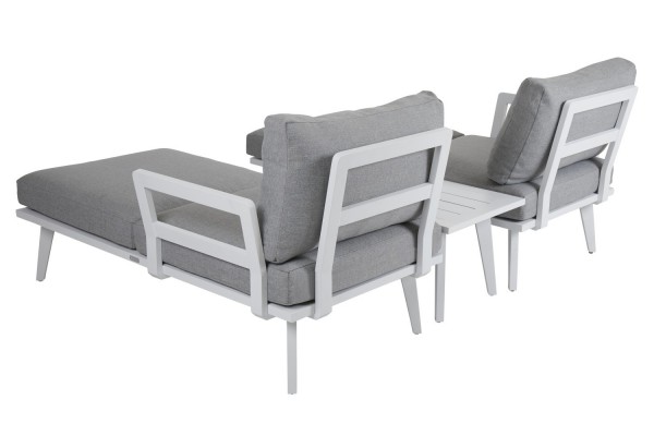 Villac sittdel vit/pearl grey Brafab