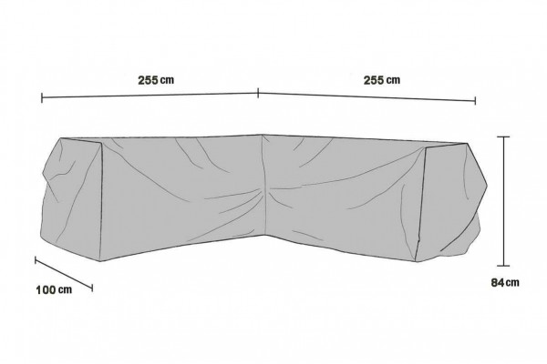 Möbelskydd 255/255x100x84 Brafab