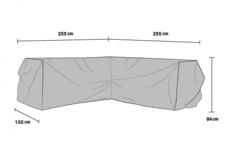 Möbelskydd 255/255x100x84 Brafab