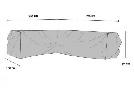 Möbelskydd V255/H325x100x84 Brafab