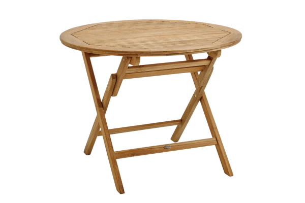 Turin matbord Ø100 H74 cm natur Brafab