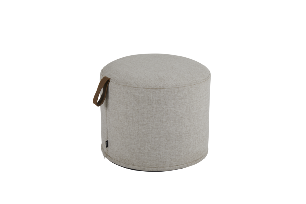 Kotte pall rund Ø50 cm beige Brafab