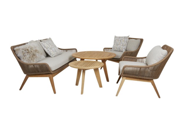 Kastos soffbord Ø90xH50 natur Brafab