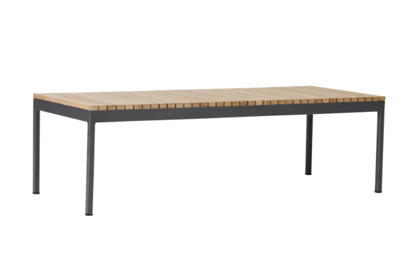 Zalongo soffbord 150x60 H45 natur/grå Brafab
