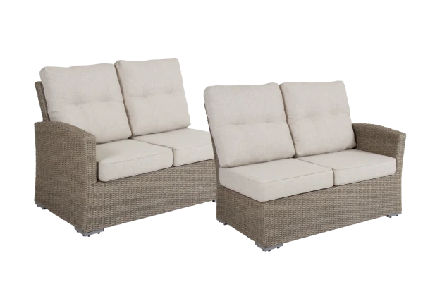 Ashfield 2-sits avslut HV beige Brafab