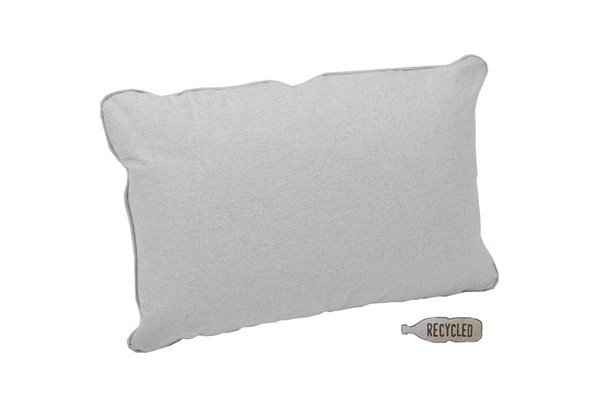Royal Bonnie Eco ryggplymå 70x45 cm pärlgrå Fritab