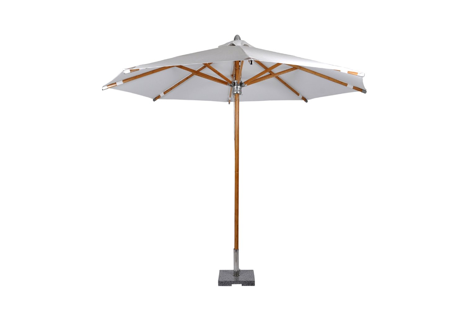 Lyon parasoll Ø350 cm natur Fritab
