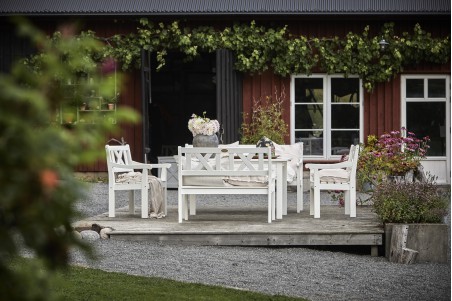 Soffa Läckö 3-sits vit Hillerstorp