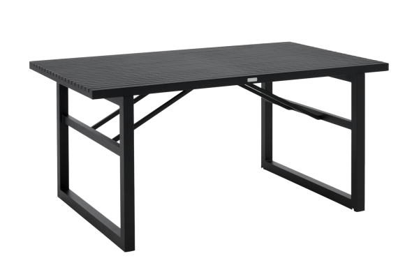 Vevi matbord 160x90 H73 svart Brafab
