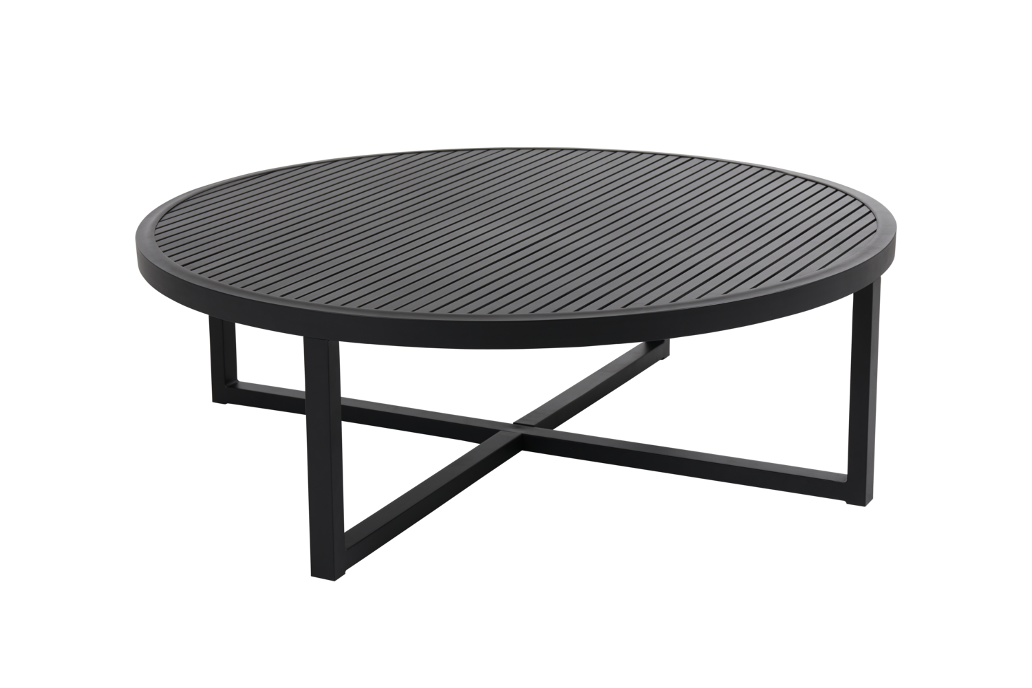 Vevi soffbord Ø100x40 cm svart Brafab Vevi soffbord Ø100x40 cm svart Brafab