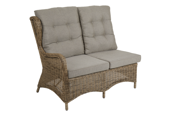 Rosita 2-sits soffa avslut HV natur med dyna Brafab