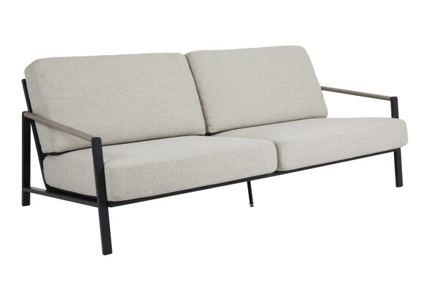 Lyra 2,5-sits soffa svart Brafab