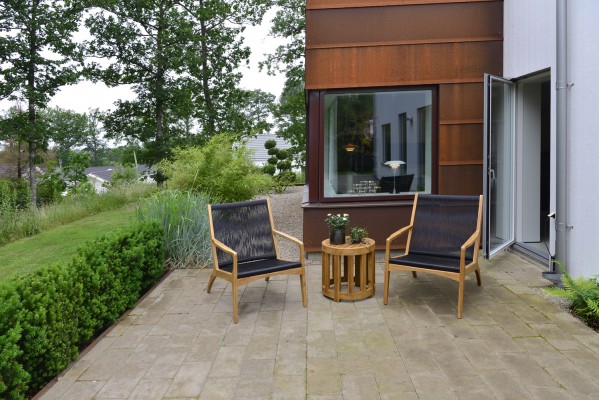 Himmelsnäs bord Ø50 cm teak Hillerstorp