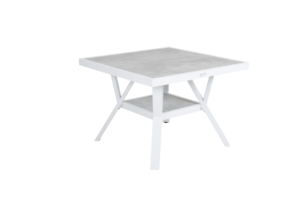 Samvaro soffbord 90x90 H65 med glas Brafab