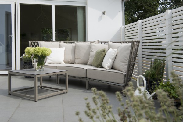 Jet Set loungesoffa beige Hillerstorp