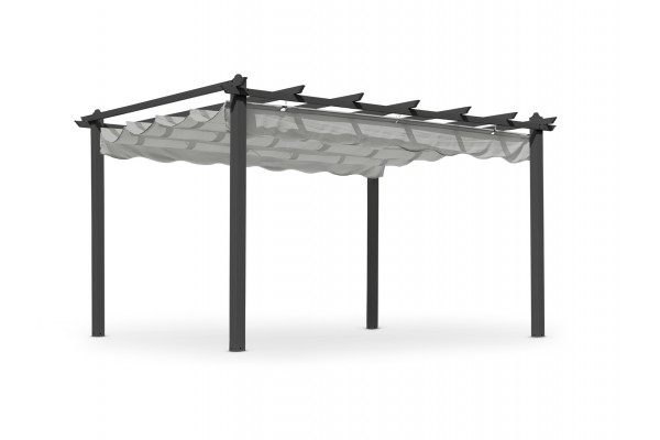 Pergolux pergola 300x400 cm grå Hillerstorp