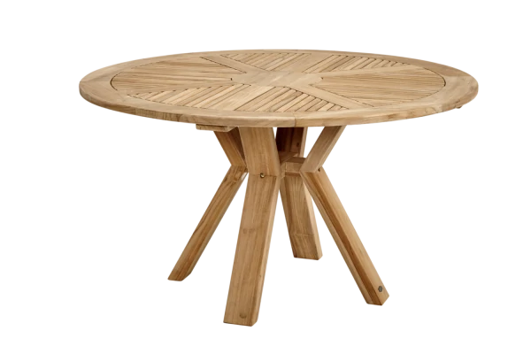 Circus matbord Ø130 H73 cm teak natur Brafab