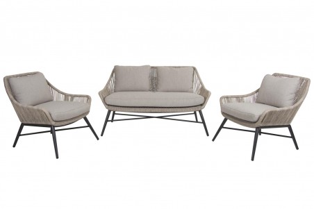 Pembroke 2-sitssoffa beige m dyna Brafab
