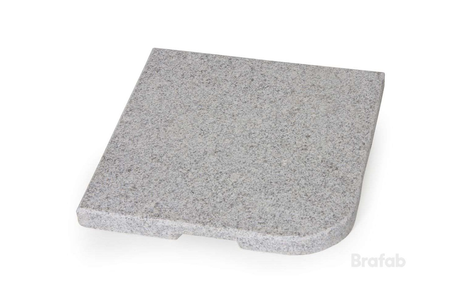 Abetone parasollfotsvikt granit 48x48 25 kg Brafab