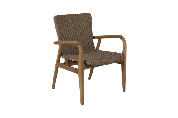 Lilja matstol natur/beige Brafab
