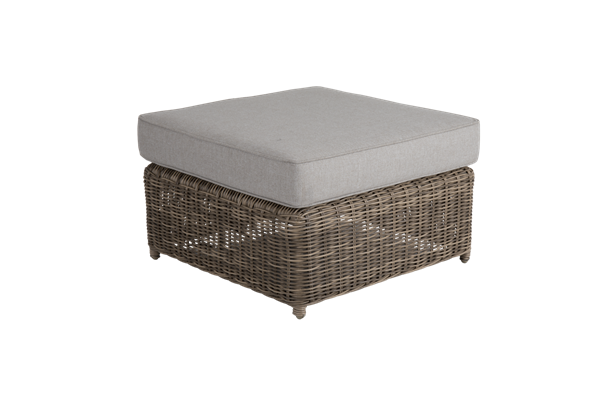 Glendon fotpall rustik/sand m dyna Brafab