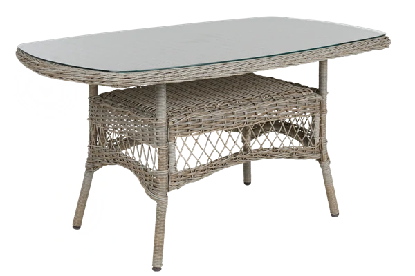 Kamomill matbord 135X80 H70 cm beige Brafab