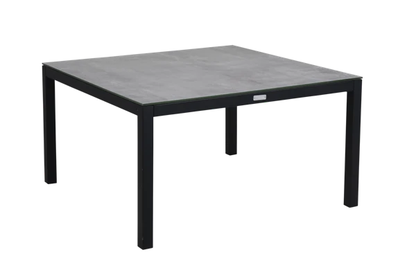 Belfort soffbord 90x90 H50 cm svart/grå Brafab