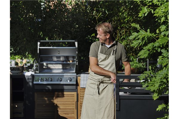 Fornax köksdel för grill svart/grå Brafab