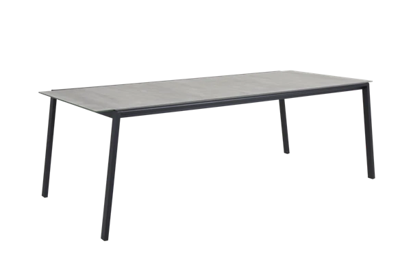 Lyra matbord 220x100 H73 cm svart/sand Brafab