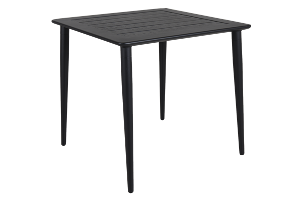 Nimes matbord 78x78 H73 cm svart Brafab