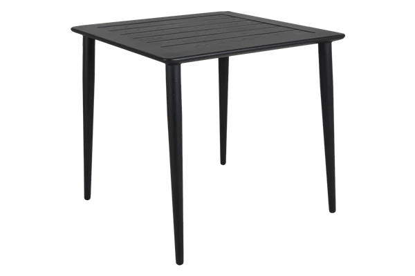 Nimes matbord 78x78 H73 cm svart Brafab