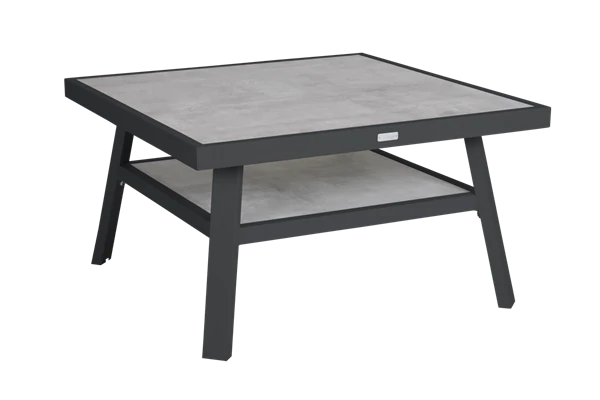 Samvaro soffbord 90x90 H50 cm antracit Brafab