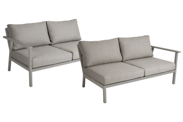 Samvaro 2-sits soffa avslut HV khaki m dyna Brafab