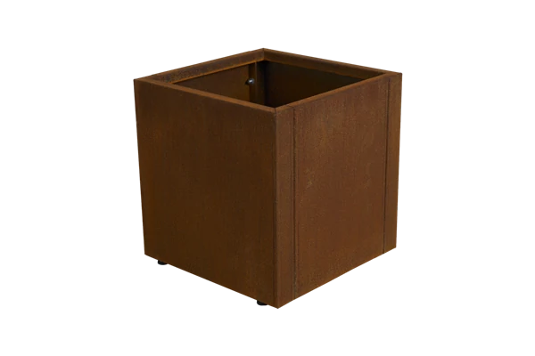 Kummin kruka 40x40 cm corten Brafab