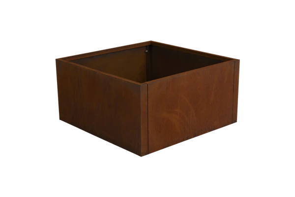 Kummin kruka 80x80 cm corten Brafab