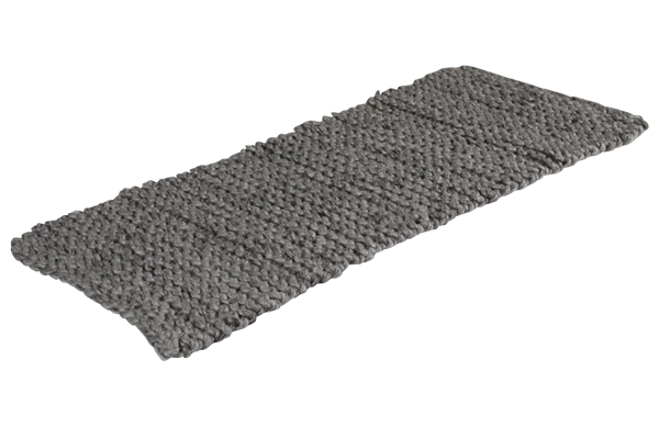 Pego pläd 115x36 cm grå Brafab