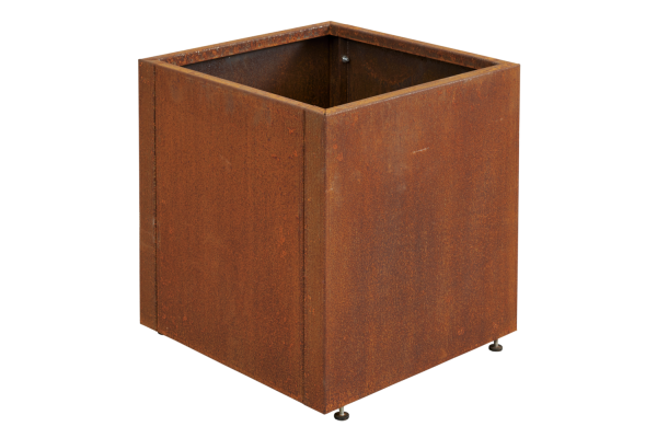 Kummin kruka 50x50 cm corten Brafab