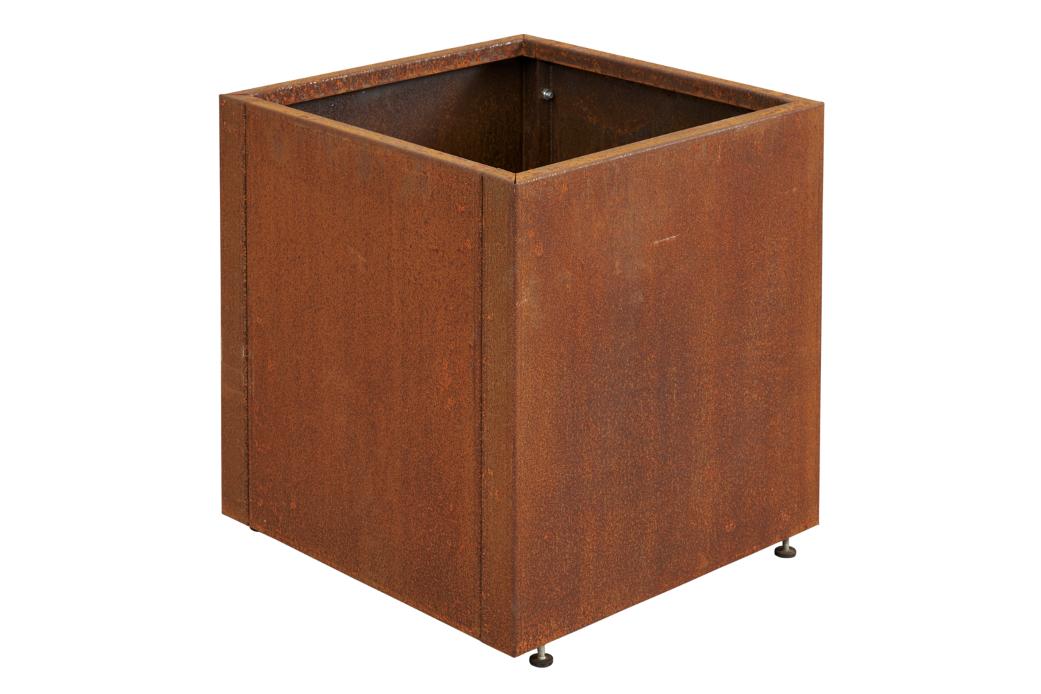 Kummin kruka 50x50 cm corten Brafab