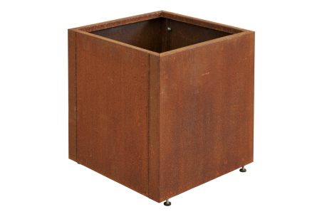 Kummin kruka 50x50 cm corten Brafab