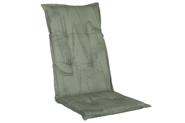 Naxos pos.stolsdyna grönmönstrad Brafab