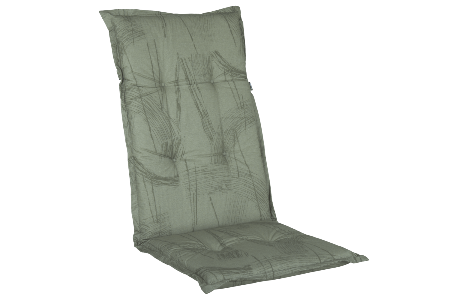 Naxos pos.stolsdyna grönmönstrad Brafab