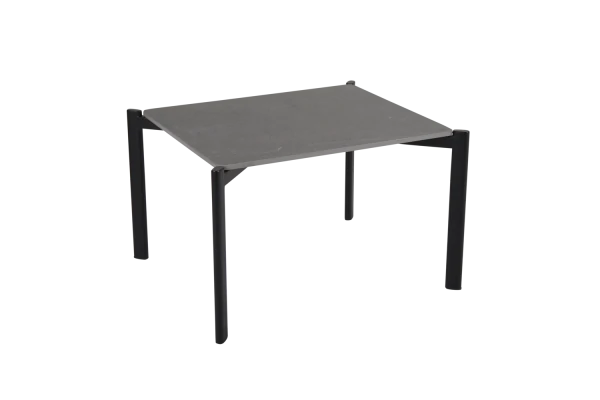 Hallavara soffbord 56x66xH40 cm svart Brafab
