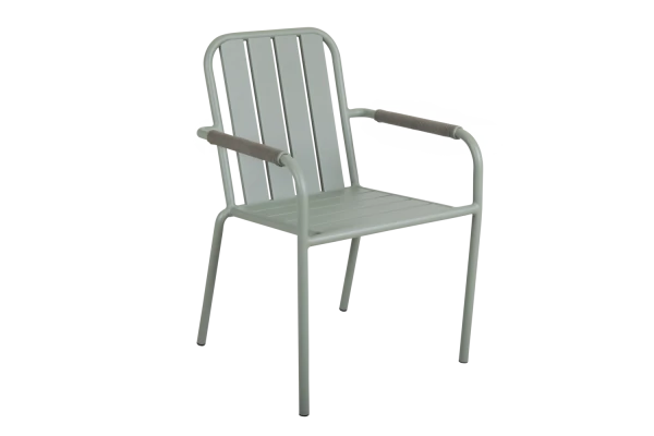 Innes karmstol dusty green Brafab