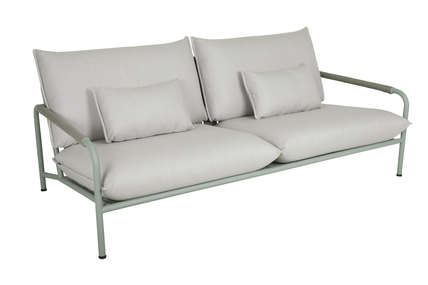 Lerberget 2,5-sits soffa dusty green/ash Brafab