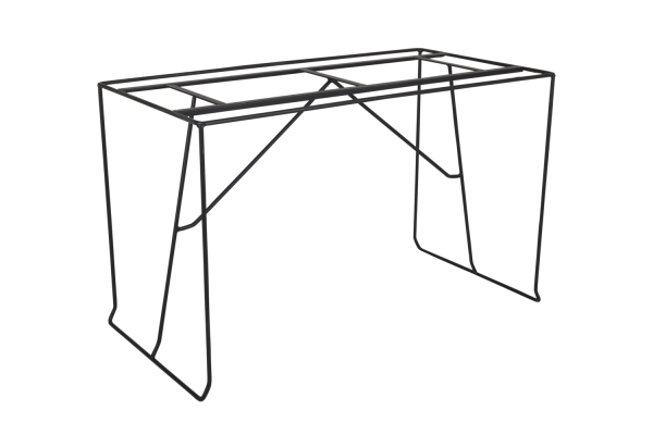 Sinarp bordsstativ 62x119 H72 cm svart Brafab