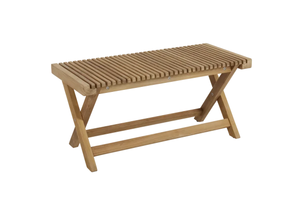 Julita bänk 90x40xH43 cm natur Brafab