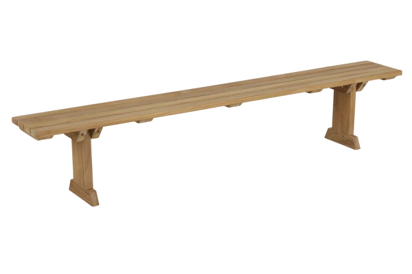 Keros bordshylla 150x20xH28 cm natur Brafab