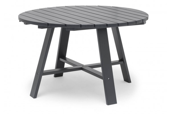 Läckö bord Ø120 cm grå Hillerstorp